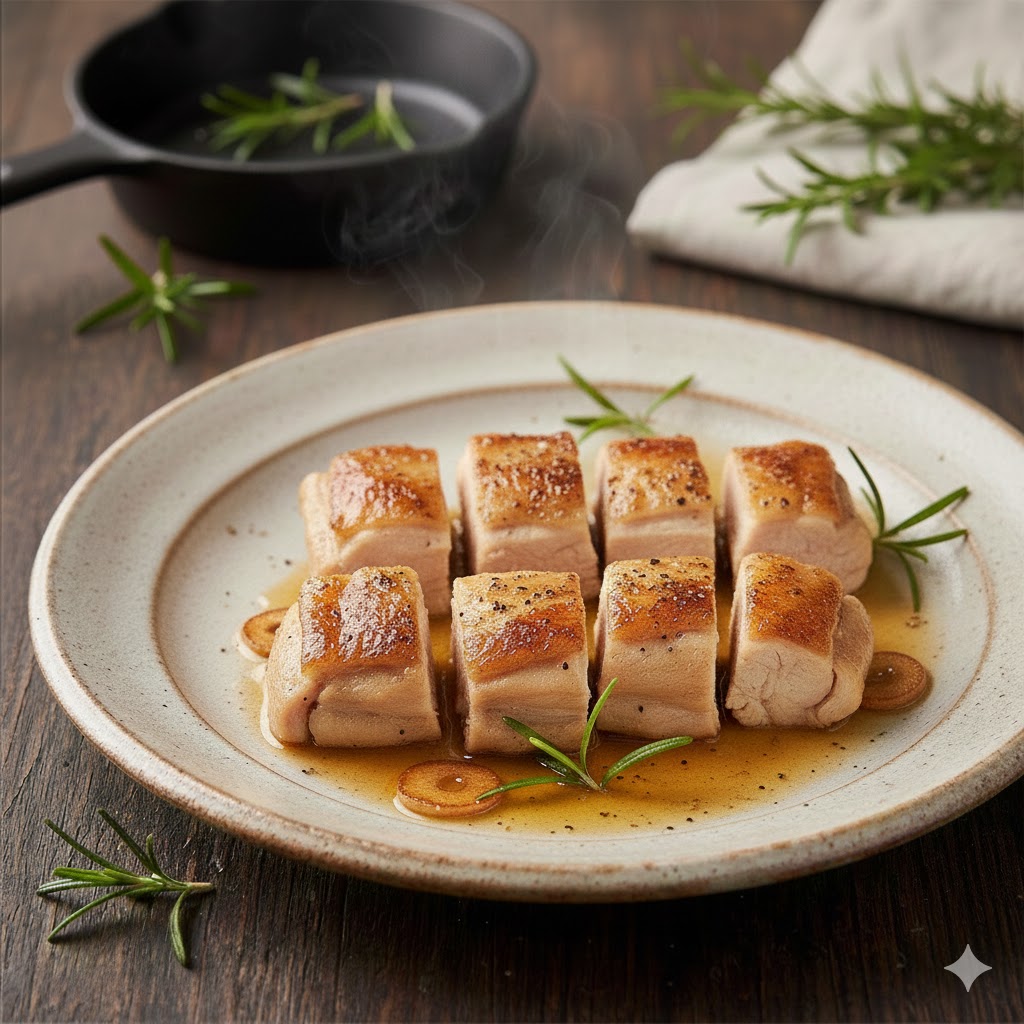 ハーブチキンの完成写真